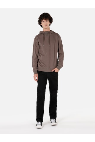 Colin's Colins Erkek Sweatshirt Kahverengi