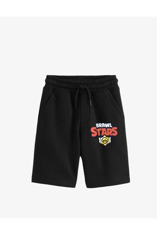Brawl Stars Şortlu Erkek Çocuk Takım Bej