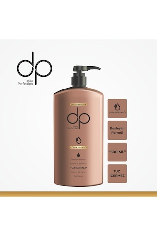 Dp Daily Perfection Daily Perfection Çörek Otu Yağı Tuzsuz Şampuan 500 ML