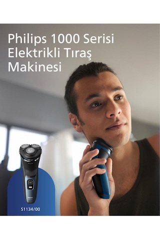 Philips 1000 Serisi Elektrikli Tıraş Makinesi - S1134/00 60 DK