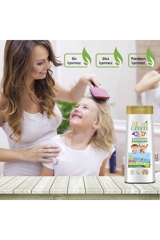 Mom's Green Kids Organik Aloe Veralı Şampuan 3 x 400 ML