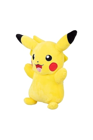 Pokemon Pikachu Peluş Oyuncak Büyük Boy 33 Cm. Pikaçu Figür Çok Renkli