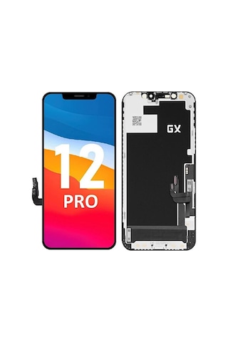 En-cag Apple Uyumlu iPhone 12 Uyumlu - 12 Pro Ekran Dokunmatik Gx Oled Bss