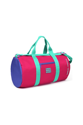 Coral High Sports Neon Mercan Spor Çanta Çok Renkli