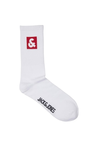 Jack & Jones Jacli Logo Tennis Sock Erkek Çorap-26489 - Kırmızı