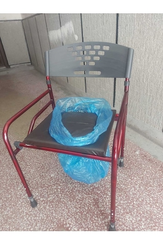 Medikaltec Klozet Yükseltici Hasta Tuvalet Sandalyesi Derili