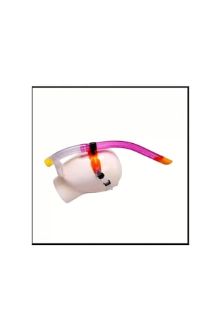 Pembe S15 Yetişkin Yüzücü Eğitim Şnorkel-rkl.024 Pembe