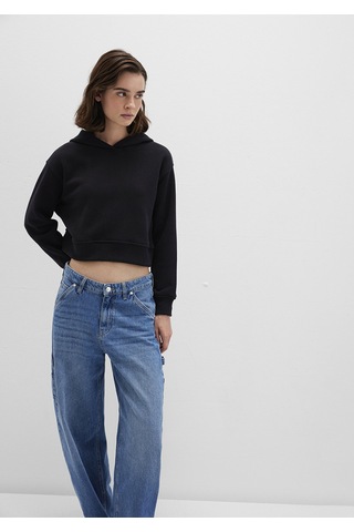 Mavi - Kapüşonlu Siyah Sweatshirt 1s10386-900 Siyah