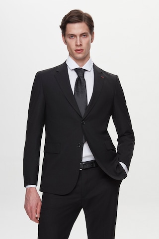 D's Damat Ds Damat Regular Fit Siyah Düz Travel Takim Elbise 6he05ob35565m 001