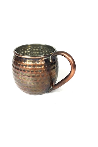 Shark Anatolia Luna Petekli Bakır Kupa Bardak Mug