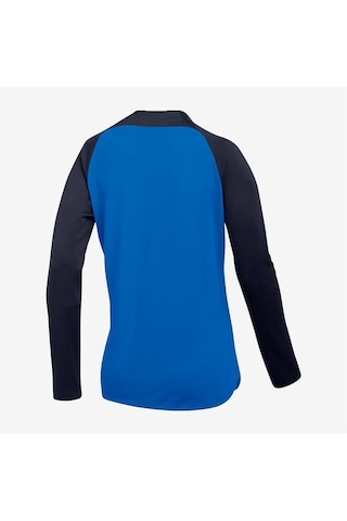 Nike W Nk Df Acdpr Dril Top K Kadın Antrenman Eşofman Üstü Mavi