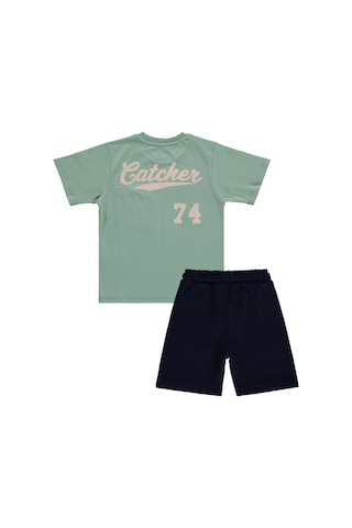 Civil Boys Erkek Çocuk B 74 Baskılı 2 -5 Yaş Takım - Yeşil 17M16263426S1