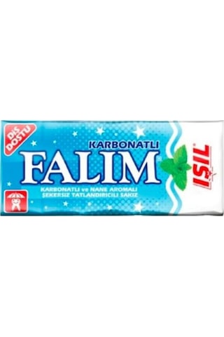 Falım Işıl Tekli Karbonatlı Ve Nane Aromalı Şekersiz Sakız 100 Adet