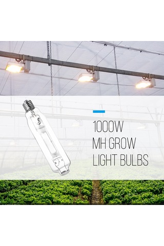 Qingmipy 1000w E40 Metal Halide Bitki Büyüme Lambası 6000k 90% Verimli Çiçek Ve Meyve Geliştirici Işık Tt76-mh