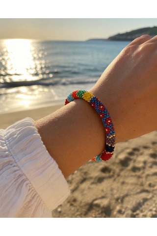 Chichibeads Boncuk Baharı Bohem Bileklik Çok Renkli