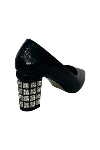 Kemal Tanca 868 51 Kadın Topuklu Ayakkabı Stiletto siyah
