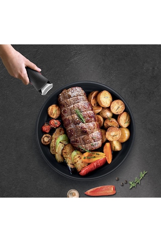 Tefal Ingenio Exception Titanyum 6X Büyük Tencere ve Tava Seti 12 Parça
