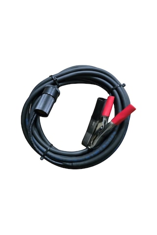Aküden Bağlantılı Araç Çakmaklık Uzatma Kablosu Akü Maşalı 12-24v/16a 2 X1,5mm Ttr Bakır 5mt-siyah