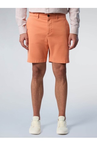 North Sails Star Regular Fit Chino Erkek Şort-33509 Turuncu