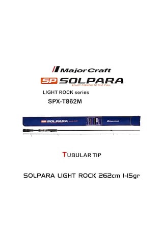 Major Craft Solpara SPX - T862M Tubular 262 CM 1 - 15 G 2P LRF Kamış