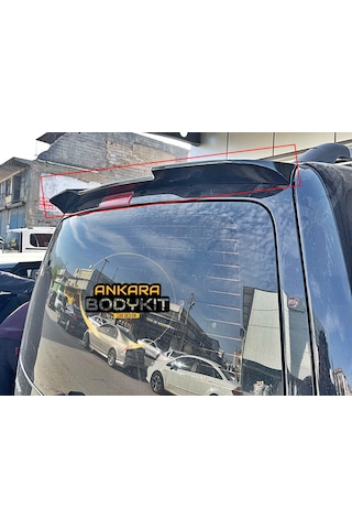 Caddy 2006 - 2011 Yarasa Spoiler - Parlak Siyah
