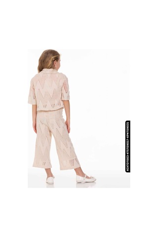XO Kids Kız Pantolon 1-5 Yaş 35489 Kpnt09028 Bej 001