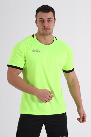 Diadora Elite Antrenman T-Shirt Fosfor Yeşil