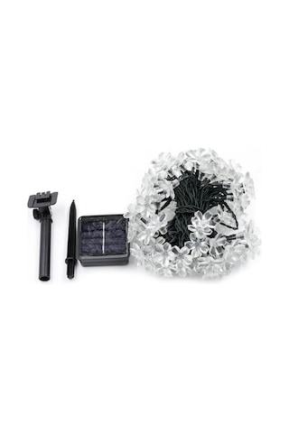 Borayris Güneş Enerjili Solar Dekoratif 9.5 Metre Sarı Renkli 50 Led Sakura Kiraz Çiçeği Dış Mekan Bahçe Ve Balkon Aydınlatması 99956176