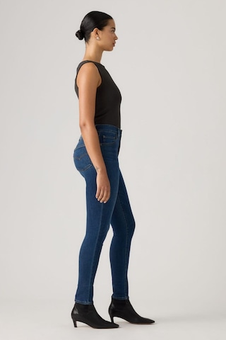 Levi's 721 Yüksek Bel Skinny Worn Midnight Dark Indigo Kadın Jean-16564 Lacivert