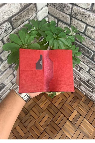 Guard Kırmızı Pasaport Kılıfı