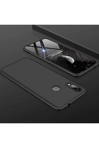 Galaxy M20 Kılıf Zore Ays Kapak Siyah