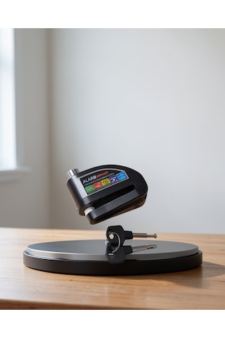 Disk Kilidi Çift Modlu 110db Alarmlı Suya Dayanıklı