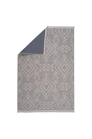 Aden Anadol Şönil Dokuma Halı / Makinede Yıkanabilir Kaymaz Tabanlı Salon Halısı / Kilim Ve Yolluk / Gri / 100 X Çok Renkli