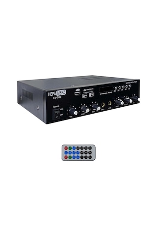 Hepa Merz Lv-200 100v Trafolu Ve 4-16 Ohm Mixer Amfi 200w Anfi Bluetooth Usb