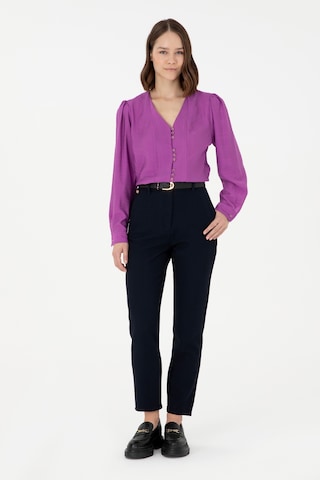 U.s. Polo Assn. Kadın Lacivert Pantolon Kanvas-chino 50290900-vr033 Lacivert