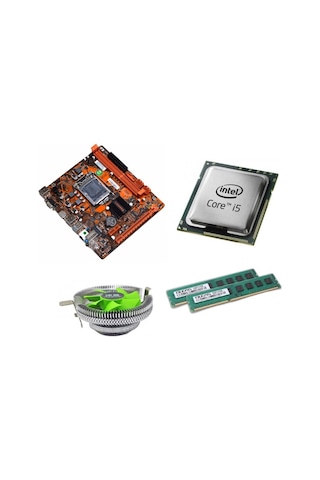 Sbd20 İ5-3470 İşlemci + H61 Anakart + 16gb Ram + Snowman M800 Cpu Soğutucu