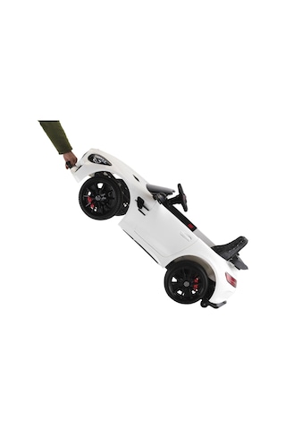 Babyhope 444 Gtr Sport 12 Volt Akülü Araba Spor Akülü Araçlar Beyaz