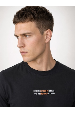 LOFT Regular Fit Erkek Tshirt K.kol Lf2041389 Q1.v1 Siyah