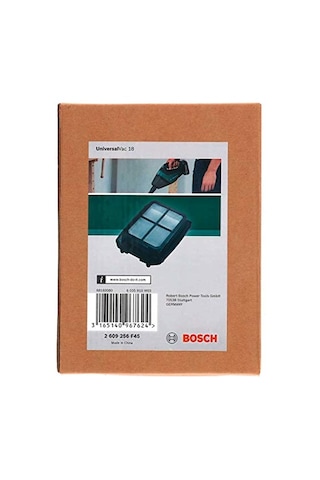 Bosch Accessories 2609256f45 Ön Filtre Bosch Universalvac 18 Akülü Elektrikli Süpürge İçin, Kartonda