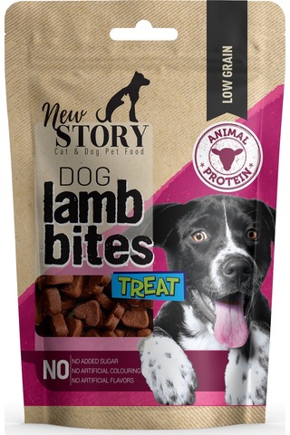 Amore Crazybones Somonlu Atıştırmalık Köpek Ödülü 550 G + Lamb Bites Köpek Ödülü 2'li