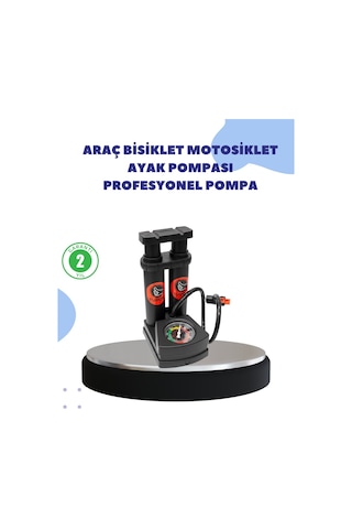Çok Amaçlı Ayaklı Lastik Pompası Yüksek Hassasiyetli Cn