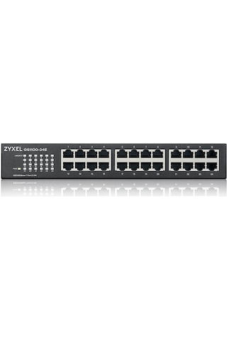 Zyxel 24Port Gs1100 24E V3 Gıgabıt Yönetilemez Switch Masaüstü
