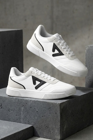 Dark Seer Ds Midas Beyaz Siyah Erkek Sneaker Günlük Spor Ayakkkabı Beyaz - Siyah
