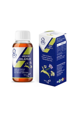Evo Pharma Evopharma Kekik Ve Ihlamur Ekstraktı Içeren Sıvı Takviye Edici Gıda 100 ML