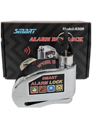 Alarmlı Motosiklet Disk Kiliti Çelik Disk Kilidi