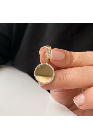 Simurg Jewellery 14k Altın Charm Kolye Ucu