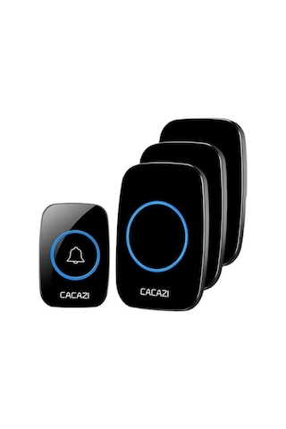 Sonex 3 Alıcılı Kablosuz Uzaktan Kumandalı Led Kapı Zili