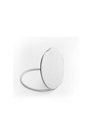 Raptic Mirror Serisi Magnetik Özellikli Aynalı 360 Derece Dönebilen Parmak Ring Stand Gümüş