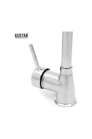 Kustar Oynar Perlatörlü Çubuk Kol Mutfak Eviye Bataryası