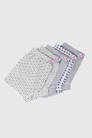 Ceylanoğlu Emprime Erkek Boxer 5,,adet Desenli 5 Li Karışık Set